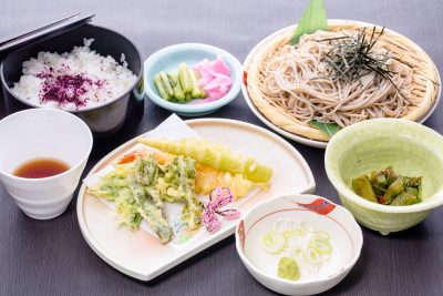 団体昼食2016_天麩羅蕎麦御膳
