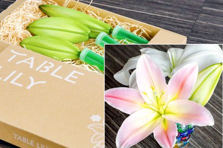 テーブルリリー（3輪入）送料込み！